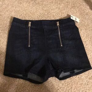 NWT! High waisted denim shorts